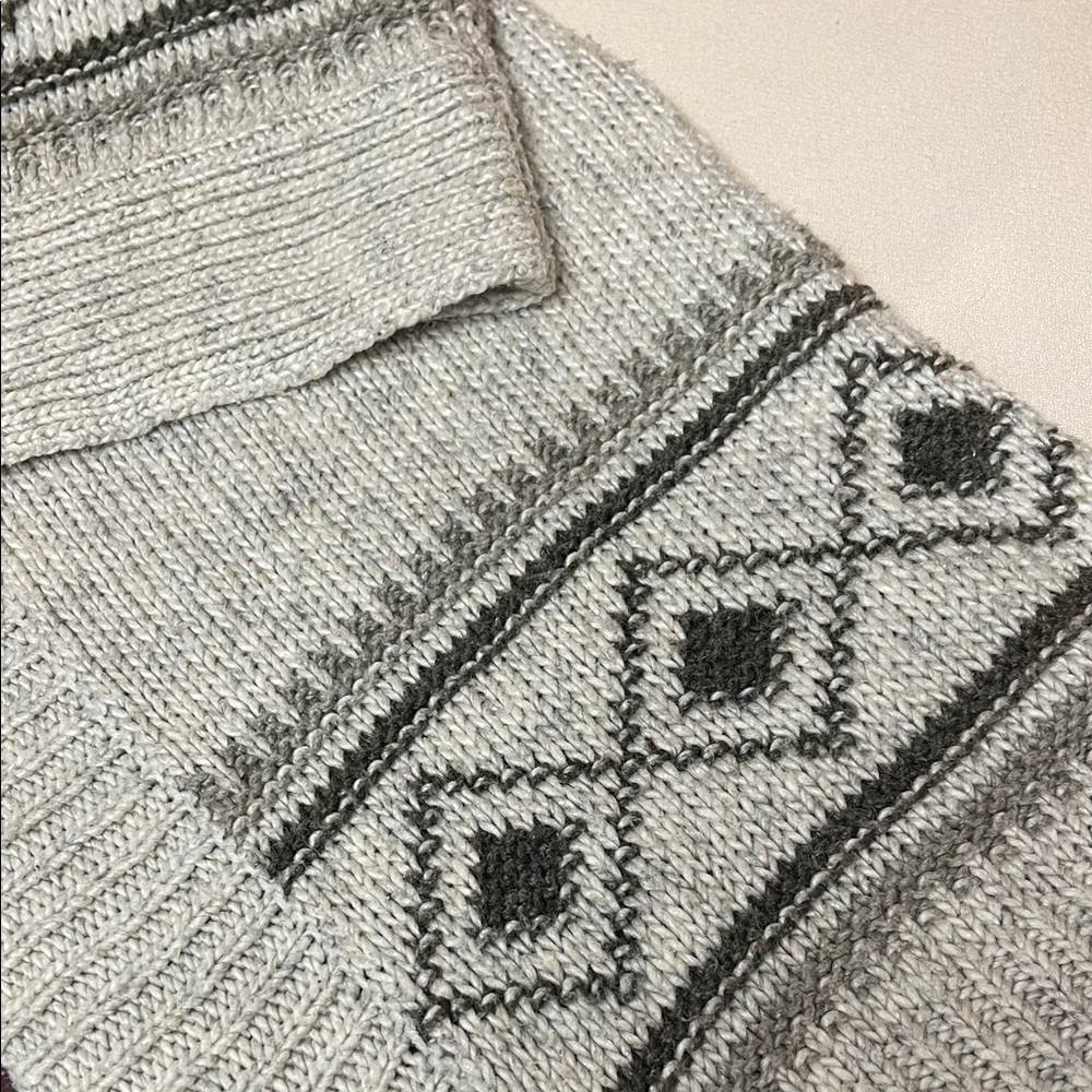 Smart Set Grey Patterned Cardigan - Picture 15 of 16
